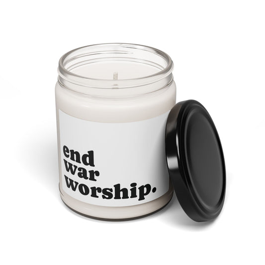 Scented Soy Candle - End War Worship