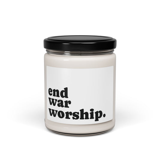 Scented Soy Candle - End War Worship